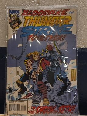 Marvel Comics Bloodaxe and the Thunderstrike #18 Comic Book (1995)
